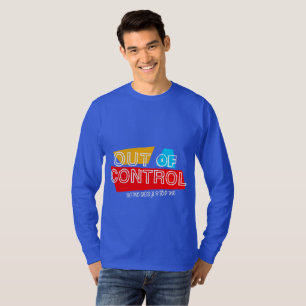 T-shirt Conception de déclaration de typographie audacieus