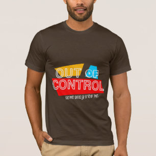 T-shirt Conception de déclaration de typographie audacieus
