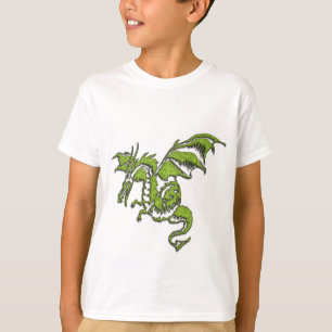 T-shirt Conception de dragon volant