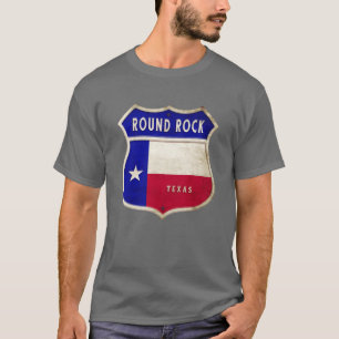 T-shirt Conception de drapeau de crête de Rockeas Crest dr