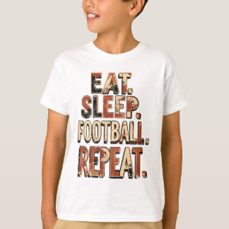 T-shirt Conception de fan de football vintage | Graphique