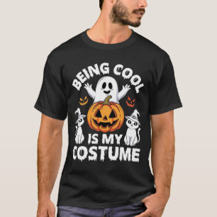 T-shirt Conception de fantôme de costume étant mon Hallowe