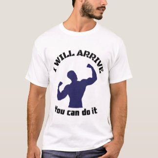 T-shirt Conception de Fitness Motivationnel