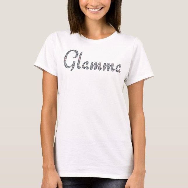 T-shirt Conception de glamme (Devant)