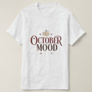 T-shirt Conception de Halloween Citrouille Vintage Humeur