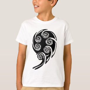T-shirt conception de koru d'aotearoa