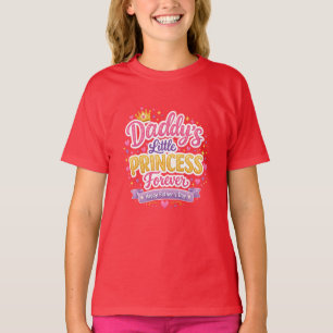T-shirt Conception de la fête des pères Papa et fille Amou
