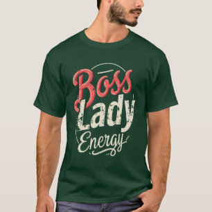 T-shirt Conception de la Journée nationale de la patronne