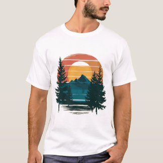 T-shirt Conception de la nature cool