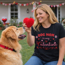 Conception de la Saint-Valentin pour maman de chie