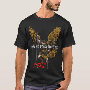 T-shirt Conception de l'Archange Michel sans paix avec le 