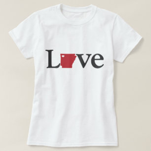 T-shirt Conception de l'Arkansas d'amour