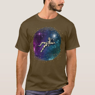 T-shirt Conception de l'astronaute spatiale
