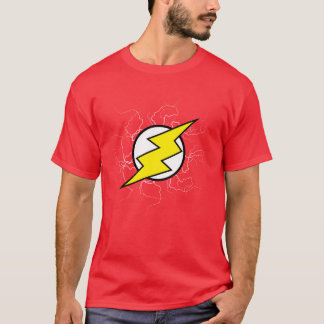 T-shirt Conception de l'effet de lumière de la balle élect