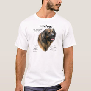 T-shirt Conception de l'histoire de Leonberger
