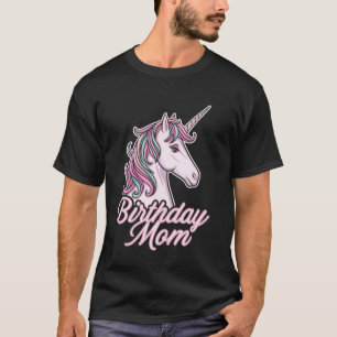 T-shirt Conception de licorne pour l'anniversaire de maman