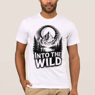 T-shirt Conception de logo Into the Wild