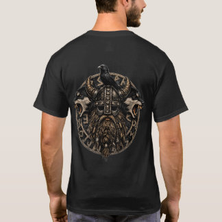 T-shirt conception de logo Viking