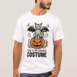 T-shirt Conception de maillot de costume de chat de citrou