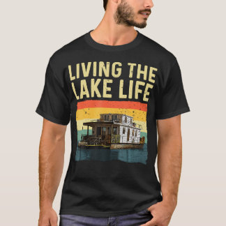 T-shirt Conception de maison flottante pour hommes femmes