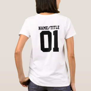 T-shirt Conception de mariage minimaliste naturel organiqu