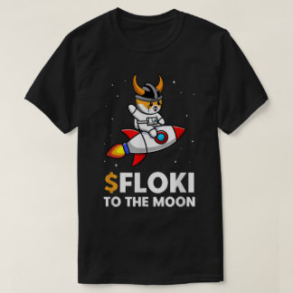 T-shirt Conception de mème de fusée de chien spatial migno
