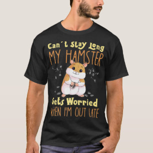T-shirt Conception De Mème De Hamster Pour Les Propriétair