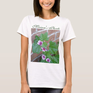 T-shirt Conception de mode du jardin de Miriam de Janz