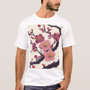 T-shirt Conception de motif traditionnel japonais 0032