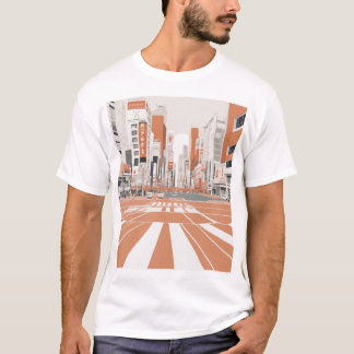 T-shirt Conception de motif traditionnel japonais Impressi