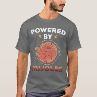 T-shirt Conception de nourriture Frijoles Meican alimentée