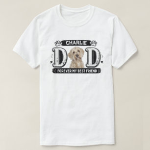 T-shirt Conception de papa de chien ami pour toujours