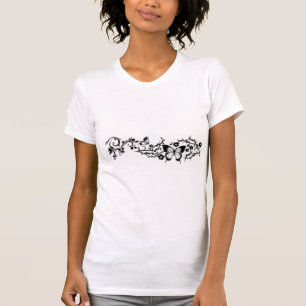 T-shirt conception de papillon