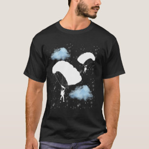 T-shirt Conception de Parapente Drôle Drôle Pour Hommes Fe