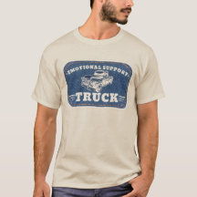 Conception de patch vintage pour camion de soutien