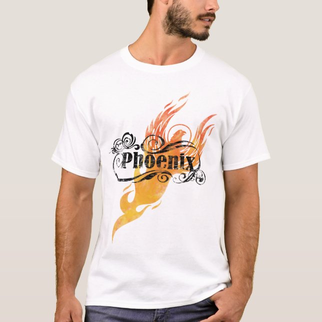 T-shirt Conception de Phoenix du graphique un (Devant)