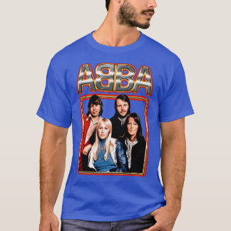 T-shirt Conception de photo de groupe ABBA pour les amateu