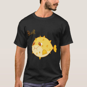 T-shirt Conception de poisson-globe ‘Blub’