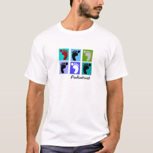 T-shirt Conception de Popart de cadeaux de pédicure des