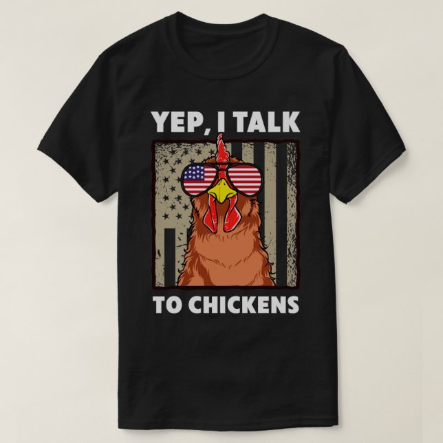 T-shirt Conception de poulet pour les hommes amusant Je pa (Design devant)