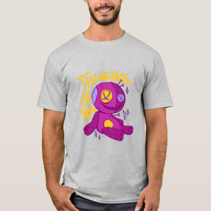 T-shirt Conception de poupée mignonne effrayante