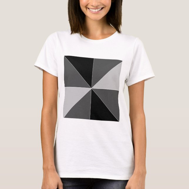 T-shirt Conception de pyramide (Devant)