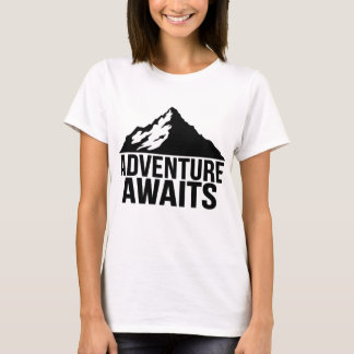 T-shirt Conception de randonnée montagneuse Aventure Atten