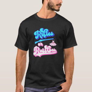 T-shirt Conception de révélation de genre de campagne pour