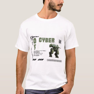 T-shirt Conception de robots Cyber 05 Mech