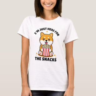 T-shirt Conception de Shiba Inu mignon juste ici pour les