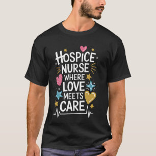 T-shirt Conception de soins palliatifs en soins infirmiers