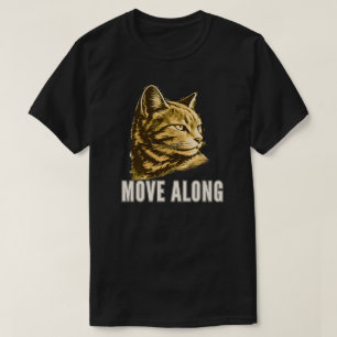 T-shirt Conception de streetwear pour chat avec mouvement