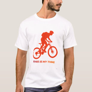T-shirt Conception de style de vie d'action de silhouette