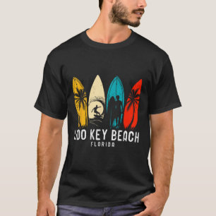 T-shirt Conception de surfboarder de plage de Retro Lido K